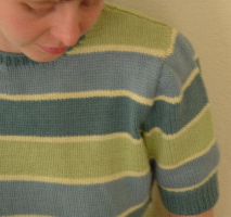 close up on the seam